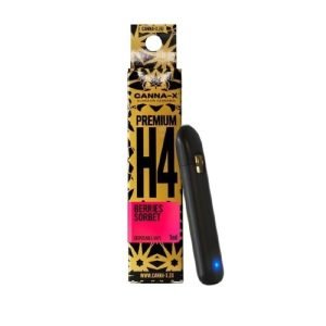 Canna-X Disposable Vape H4 CBD Berries Sorbet In Pakistan