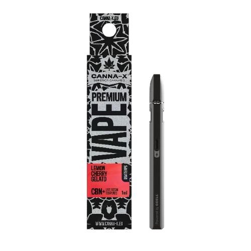 Canna-X Live Terpenes & CBΝ Disposable Lemon Cherry Gelato