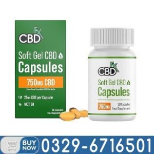 CBDfx 750mg CBD High Strength Capsule In Pakistan