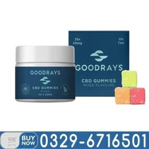 Goodrays 750mg CBD Mixed Gummies 25 Pieces In Pakistan