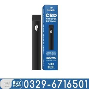 Hempthy 400mg CBD Disposable Vape In Pakistan