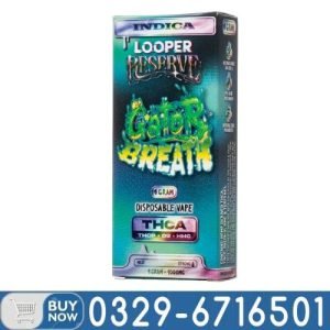 Looper Reserve 1G Green Crack Strain vape Price In Pakistan