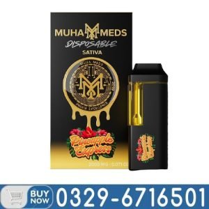 MUHA MEDS PINEAPPLE EXPRESS SATIVA 2g Vape In Pakistan