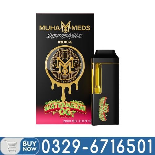 MUHA MEDS WATERMELON OG INDICA Vape In Pakistan