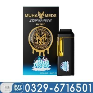 MUHA MEDS BLUE DREAM HYBRID 2g Vape In Pakistan