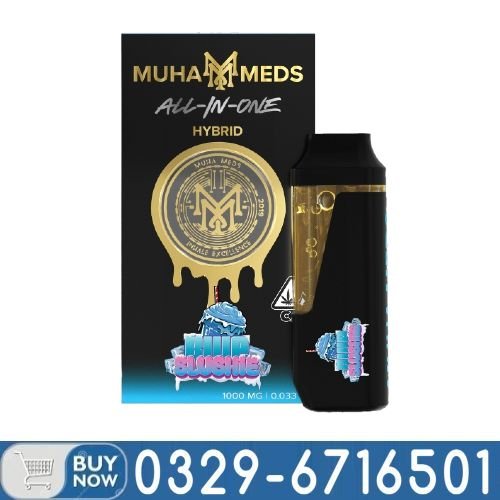 MUHA MEDS BLUE SLUSHIE HYBRID Vape In Pakistan