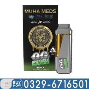 MUHA MEDS LIVE RESIN OG KUSH INDICA Vape In-Pakistan
