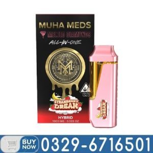 MUHA MEDS STRAWBERRY DREAM 1g HYBRID Vape In Pakistan
