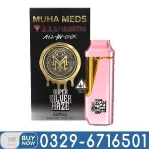 MUHA MEDS SUPER SILVER HAZE SATIVA 1g Vape In Pakistan