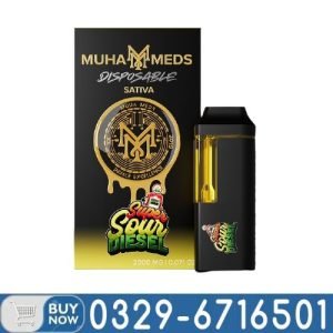 MUHA MEDS SUPER SOUR DIESEL SATIVA Vape In-Pakistan