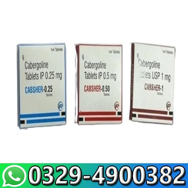 Cabergoline 0.5mg Tablets In Pakistan