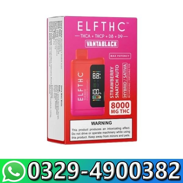 ELF THC 8000mg Disposable Vape In Islamabad
