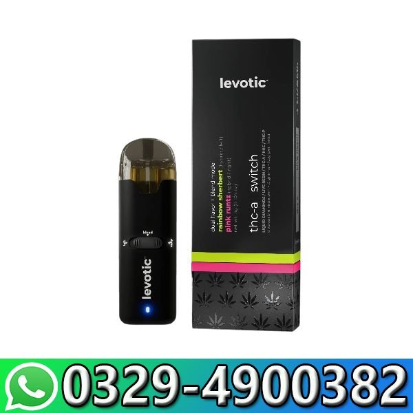Levotic THCA Live Resin 2 Gram Disposable Vape In Pakistan