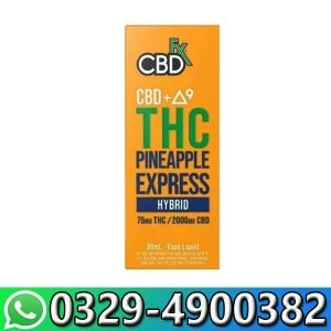 Pineapple Express CBDfx CBD+D9 THC Vape Liquid In Pakistan