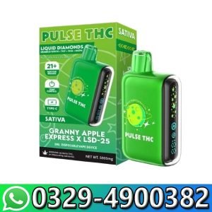 Pulse THC Liquid Diamonds THC 5g Disposable Vape In Pakistan