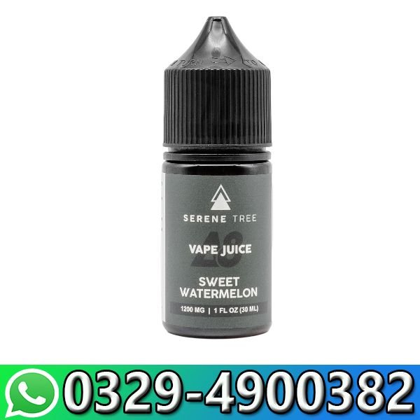 Serene Tree Delta-8 THC Sweet watermelon Vape Juice 1200mg