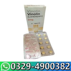 Vinolin Lorazepam 2mg Tablets In Pakistan