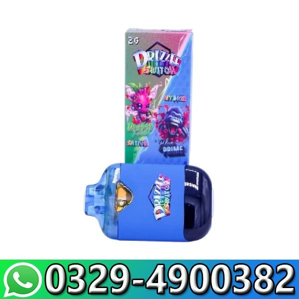 Drizzle Switch 2in1 2g THC Vape In Pakistan