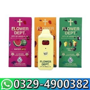 Flower Dept 2.5 g Disposable Vape In Pakistan
