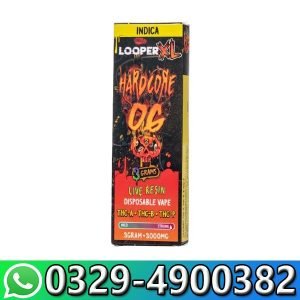 Looper XL Live Resin Disposable 3G In Pakistan