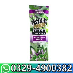 Incredible Hulk D9 2g Disposable Vape In Pakistan