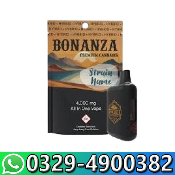 Bonanza THC Disposable Vape In Pakistan