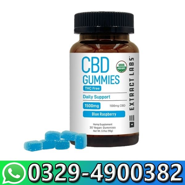 Organic THC Free Daily Support Gummies In Pakistan
