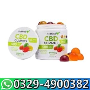 ReThink 500mg CBD Gummies In Pakistan