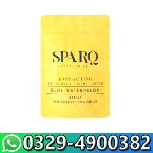 Sparq Blue Watermelon 5mg Gummies In Pakistan