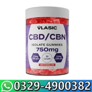 Vlasic Labs CBD/CBN Isolate Gummies In Pakistan