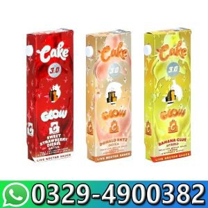 Cake Glow THC-A Live THC Vape 3g In Pakistan