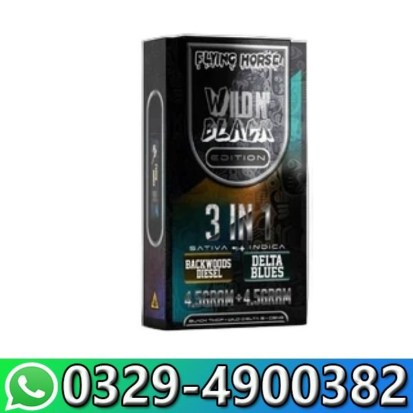 Flying Horse THC Wild n Black 9G 3-in-1 In Pakistan