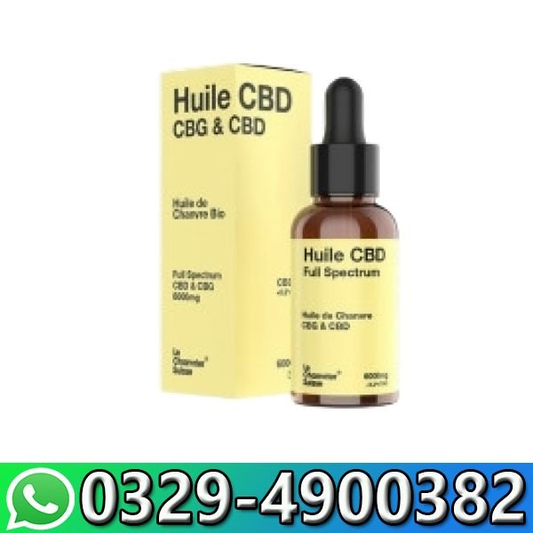 Le Chanvrier Suisse Cbd Oil 6000mg & CBG In Pakistan