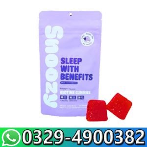 Snoozy Delta 9 Raspberry Sleep Gummies In Pakistan