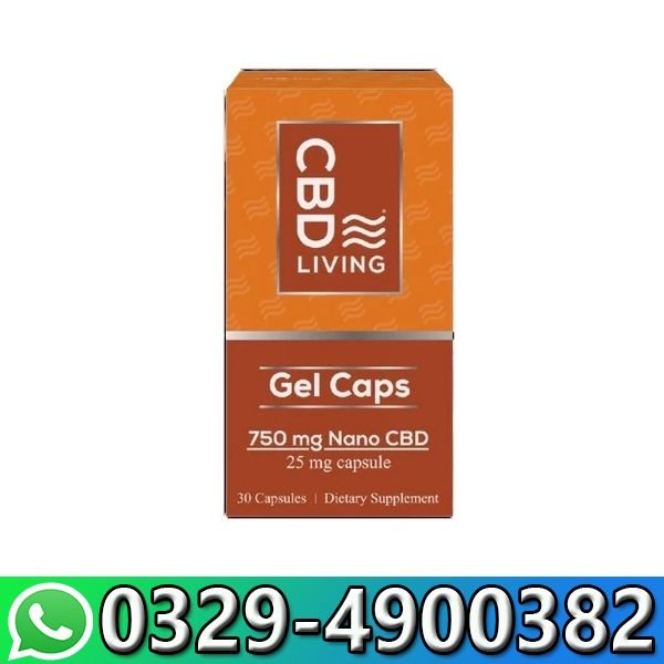 CBDfx Gel Capsules 750mg In Pakistan