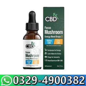 Focus Blend Mushroom Tincture + CBG + CBD In Pakistan