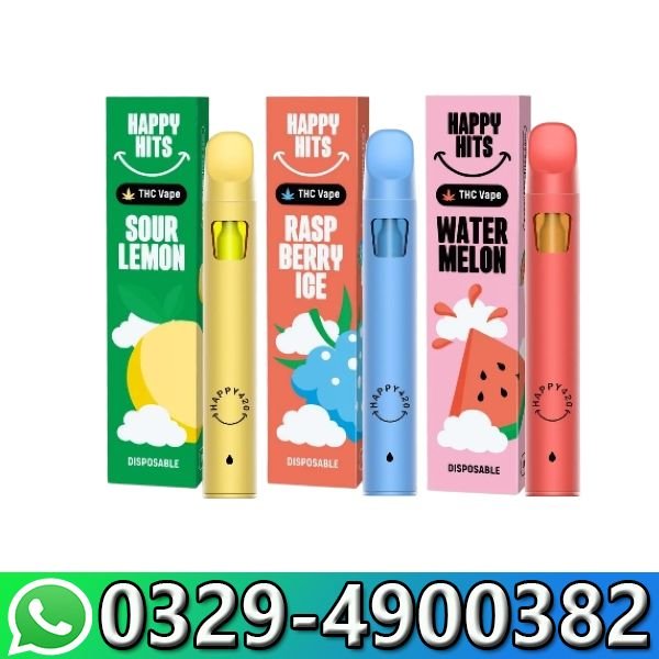 Happy Hits THC Vape Watermelon In Pakistan