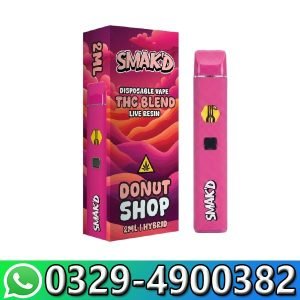 SMAK'D 2ml THC Live Resin Disposable In Pakistan