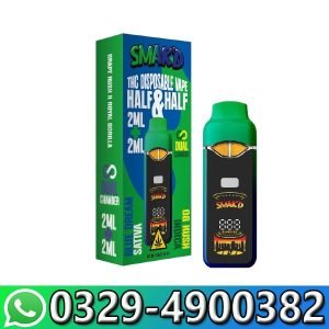 SMAK'D 4ml Half & Half THC Vape In Pakistan