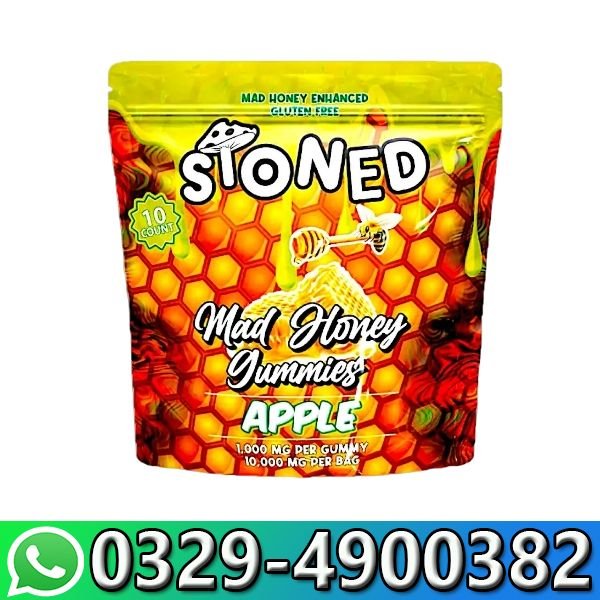 Stoned 1000mg Mad Honey Gummies In Pakistan