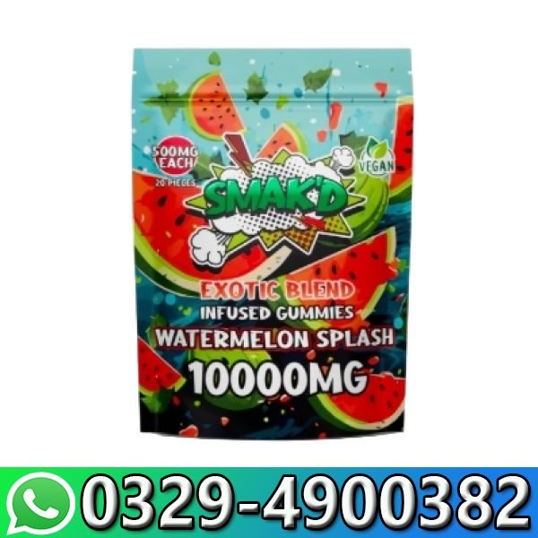 TKO Smak'd THC Gummies In Pakistan