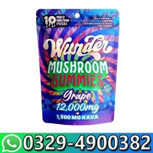 Wunder Mushroom Gummies 12000mg In Pakistan