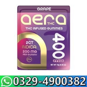 Aera THC Indica 400mg Gummies In Pakistan