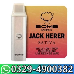 BOMB EXTRACTS THC 2G VAPE In Pakistan