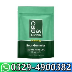 CBD Living Sour 100mg Gummies In Pakistan