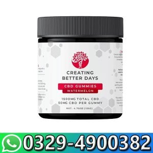 Creating Better Days CBD Gummies Watermelon Price
