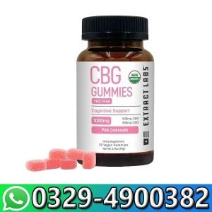 Extract Labs Broad Spectrum CBG Gummies In Pakistan