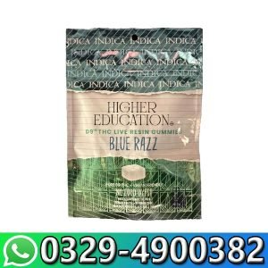 Higher Education D9 THC Indica Gummies In Pakistan