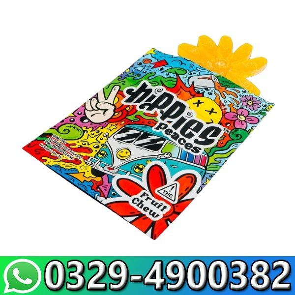 Hippies Peaces Sour THC Gummies In Pakistan