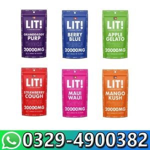 LIT THC 2000Mg 40 Gummies In Pakistan